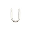 Alnicov Aquarium CO2 Stainless Steel U-Shaped Pipe, Aquarium Pump Pipe