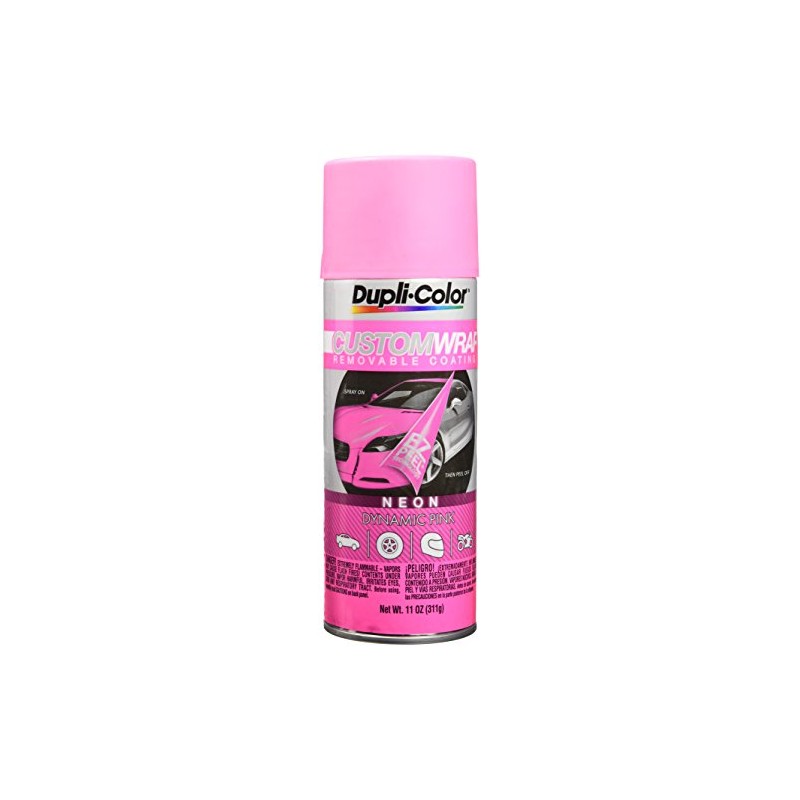 Dupli-Color ECWRC8650 Custom Wrap Neon Removable Automotive Paint - Dynamic