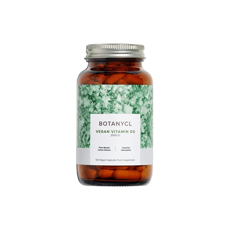 Botanycl Vegan Vitamin D3 | High Strength 2500 IU |