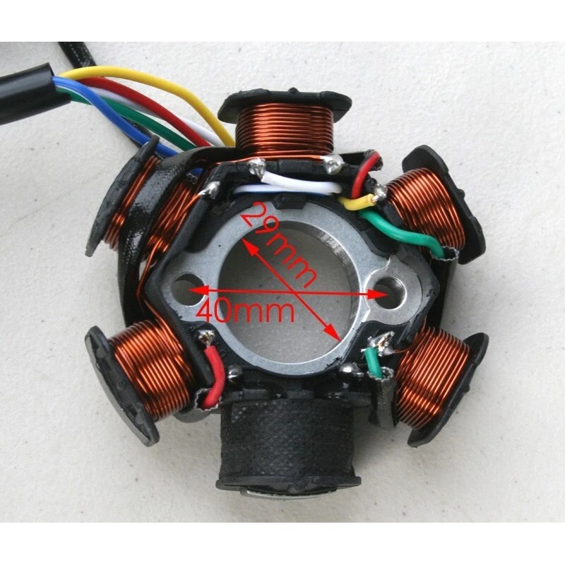 COOLSTER Trailmaster 125cc TM29, Dirt Bike Stator Magneto Coil Pack