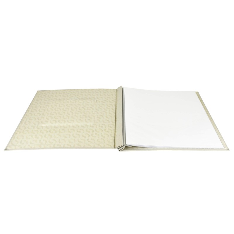 MCS 860155 MBI Forever Fabric Wedding Scrapbook Album, 13.5 x