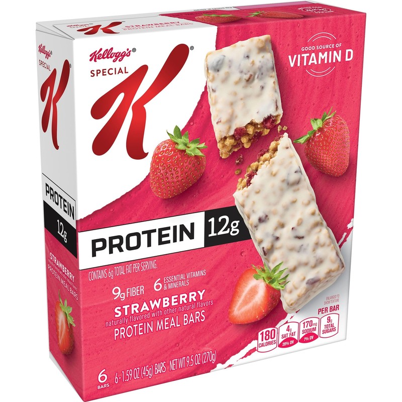 Special K Bar Protein Meal Bars, 12g of Protein, Good