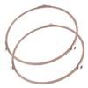 Alipis 2 Piezas Accesorios Microondas Aro Soporte Bandeja Microondas Anillo