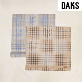 Daks 대구백화점 닥스남녀1매 선염 손수건(DES1200) Daegu Department Store Daks Unisex 1 Piece Woven Handkerchief (DES1200)