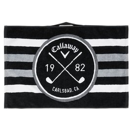 Callaway Golf TW CG CART TOWEL 16X24 BLK/WHT/CHRCL 20