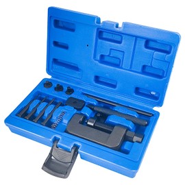 Pack of 13 Chain Riveter Motorcycle, Chain Separator Motorcycle, Cutting Divider, Bicycle Chain Tool, for Motorcycle, Bicycle, Chain Breaker Made of Hardened Steel, Motorcycle Chain Rivet Tool