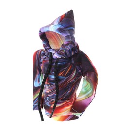 VekAuto Gear Shift Knob Cover Stick Shifting Handle Protector 17x16cm/6.69"x6.3" Colorful Polyester 1 Pcs Hoodie Style Automotive Manual Universal