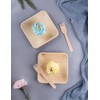 FOOGO Green 450pcs Disposable Wooden Forks 16cm Biodegradable Compostable Eco