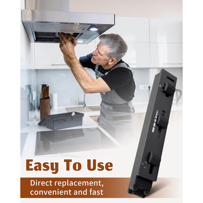 SV12969 Range Hood Switch Fit for Broan Replacement Switch，Fit for