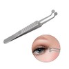 Meibomian Gland Expressor, Stainless Steel Round Tip Eyelid Tweezers
