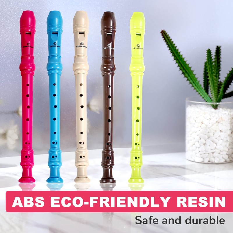 Soprano Recorder Instrument for Beginners Student - German Fingering 8
