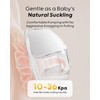 Nuliie Hands-Free Breast Pump S32, Wearable Breastfeeding Pump 4 Modes