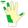 CUTTERS B353S Prime Hero 3.0 Solid Ambidextrous Baseball Softball Batting