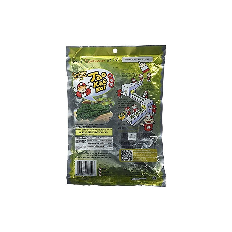 Tao Kae Noi Seaweed Wasabi Flavor (6 Packs)