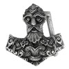 Dryad Design Pewter Norse God Thors Hammer Mjolnir Belt Buckle
