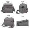 FlowFly Insulated Lunch Bag Adult Lunch Box Large Tote Double