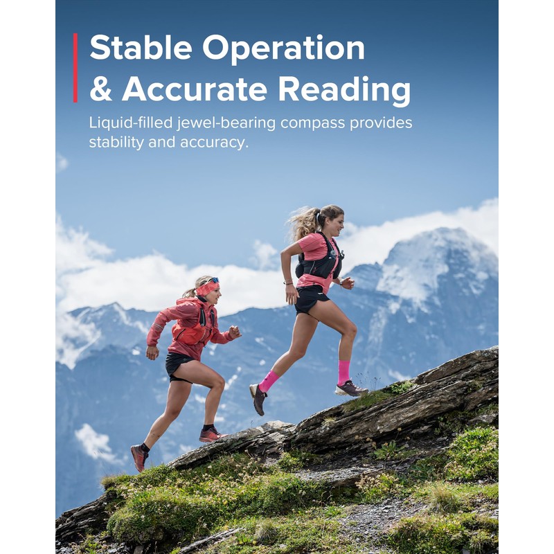 SUUNTO Clipper Compass, Micro Compass Attaches to Strap, Sleeve or