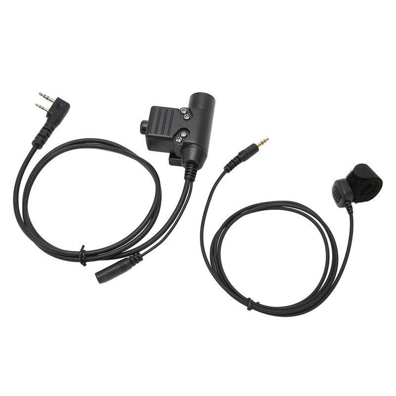 U94 PTT Adapter Push to Talk Button Walkie Talkie Military
