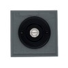 Modern Living Square Wireless Doorbell in Grey Ash and Black