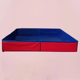 Folding Portable Sand Plate 20" PVC Outdoor Beach Park Garden Game Supplies Tray Sandbox
