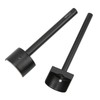 2pcs Half Round Cutter Punch 30mm 35mm DIY Making Incisive