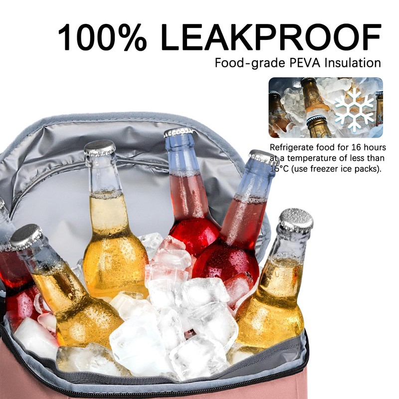 Upgraded Cooler Backpack 24 Cans – Lightweight Insulated Backpack Cooler,