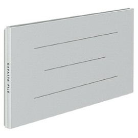 Kokuyo flat file gabattofairu 2 Hole B4 1/3 Width Up to 1000 Sheets Accommodate Gray Flat – /919 m