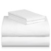 LuxClub 3 PC Sheet Set Bed Sheets Deep Pockets 18"