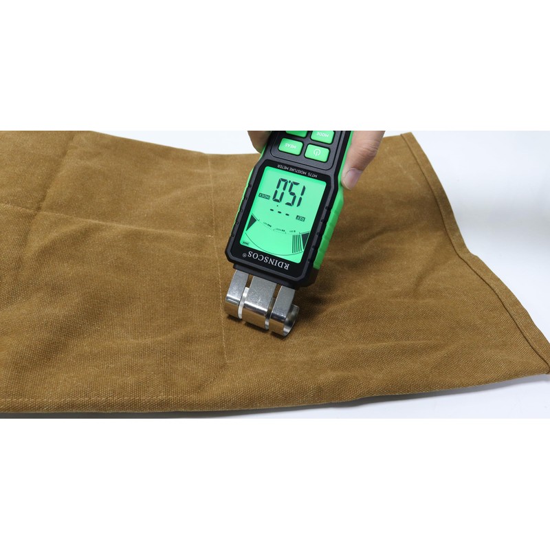 RDINSCOS Pinless Moisture Meter for Wood, Cement, Floors, Drywall, Concrete