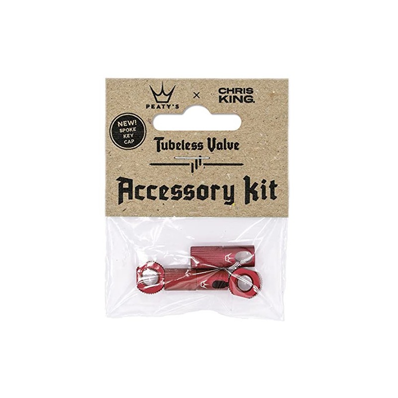 Peatys x Chris King (MK2) Tubeless Valves Accessory Kit