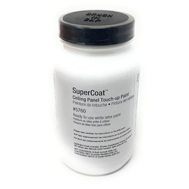 METAL MAGERY Replacement for Armstrong Supercoat 5760 Ceiling Tile Acoustic Panels Touch Up Paint White Latex 8 Oz.