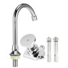 G1/2in Thread Copper Floor Mounted Foot Pedal Basin Faucet Sink