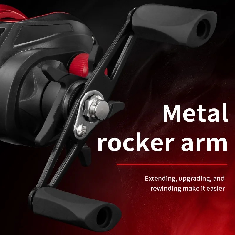 Rooblinos BR-2000 7.2:1 High Speed Baiting Fishing Reel -8kgSpool Capacity: