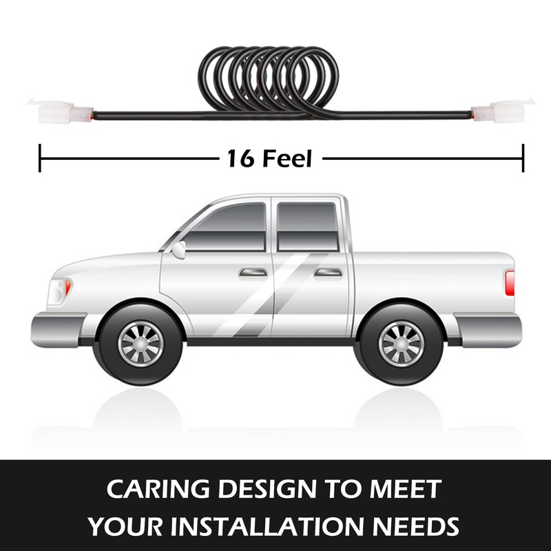 SMALLFATW Hideaway Strobe Lights Kit 4 HID Bulbs 13 Flashing