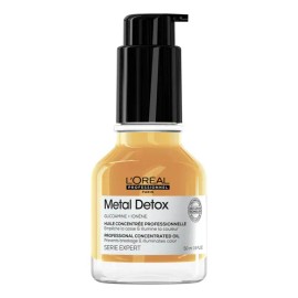 Aceite Fortalecedor L'oreál Profesionnel Metal Detox 50 Ml