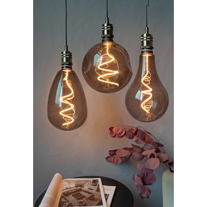 greenandco Vintage Design LED Lamp for Mood Lighting Dimmable E27