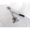 Kay Horse Trailer Door Latch 24 Inch Aluminum Claw End