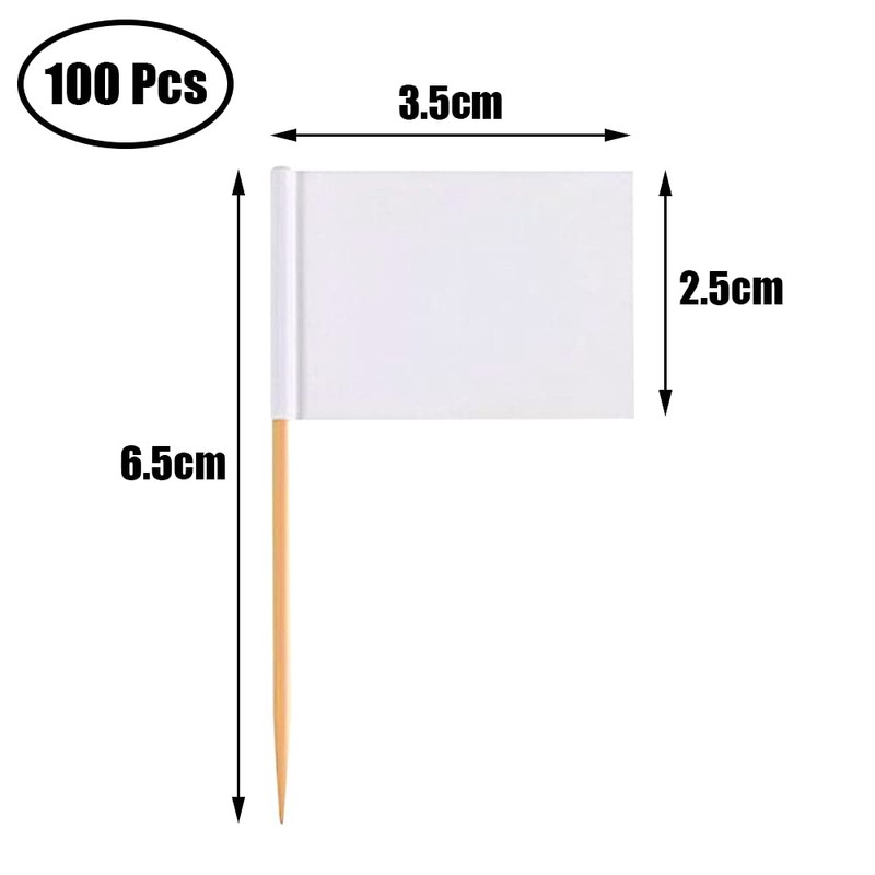 Juliyeh 100 Cocktail Sticks, Wood