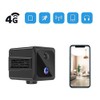 Mini Security Camera, 4K 4G WiFi Wireless Smart Nanny Camera
