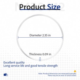 N430442 Sander Belt Replacement (2 Pack) for DeWalt DCW210 DWE6420 DWE6421 DWE6423K 903373