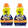 Biz Laundry Detergent Liquid Booster, Stain and Odor Eliminator for