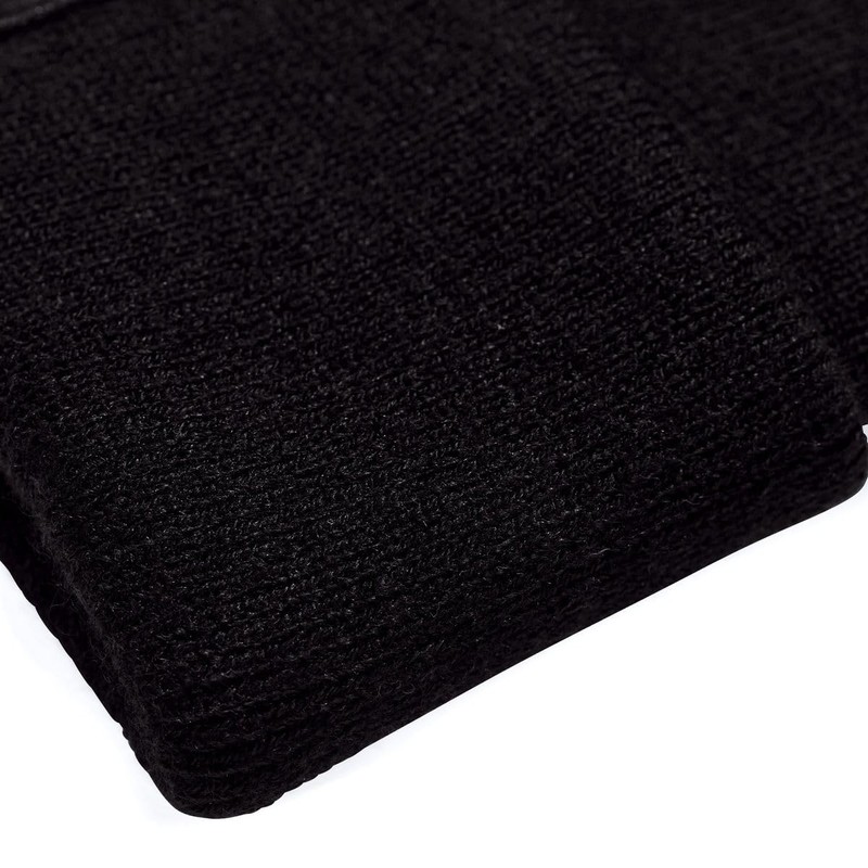 Berghaus Unisex Logo Recognition Beanie, Black/Black, One Size