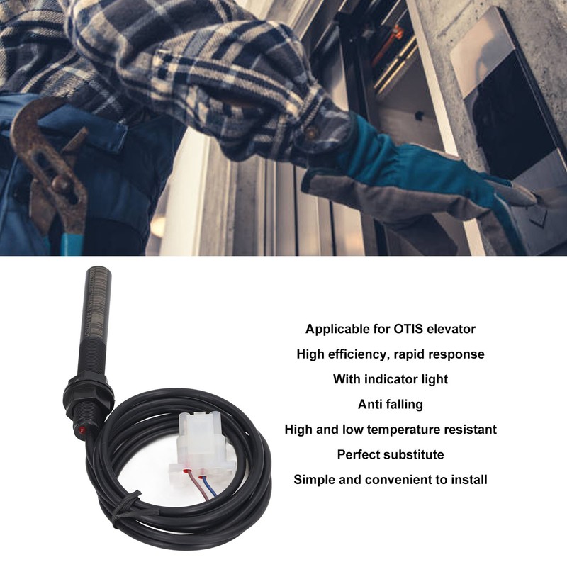 Elevator Leveling Sensor XAA177HD1 Elevator Photoelectric Level Switch with Light