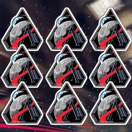 Adesivo Artemis II 9 Sticker missione spaziale Nasa Luna, per auto, cover cellulare