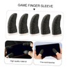 GRIRIW 10pcs Enhance Your Gaming Sweat Finger Cots Gaming Finger
