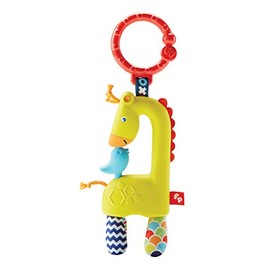 Mattel Fisher-Price DYF92 - Giraffen-Rassel, Rasseln/Beissringe