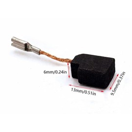 NOQUKA D28402 Carbon Brush,Replacement for D28402, D28110, D28112, D28401N,D28803,D28065,D28116,D28117,DWE4615# 181216-01/650916-01(4 PCS 1 PACK)