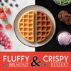 Gourmia Belgian Waffle Maker, Nonstick, Adjustable Browning Control, Cool Touch