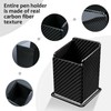 Carbon Fiber Pen Holder Pencil Holder for desk, Desktop Organizer