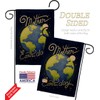 Breeze Decor Earth Day Garden Flag Set Wall Hanger Sweet